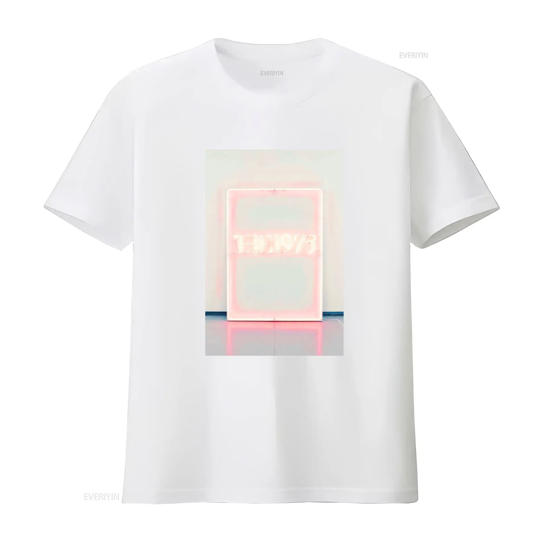 Kaos Pria 1975 Neon Sign 2016  - Men'S Fashion New York ulasan dan harga