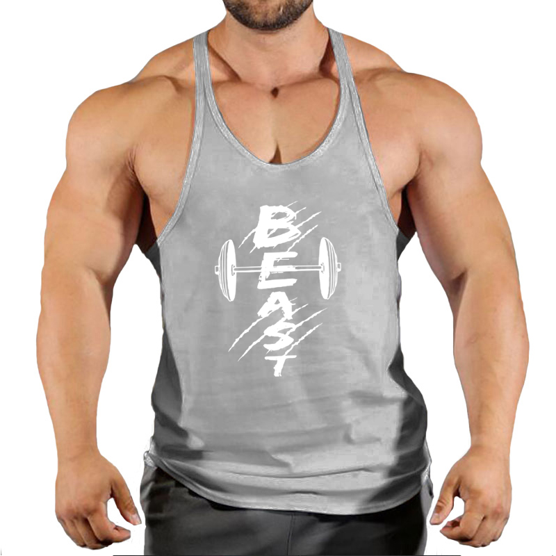 Tank Top kebugaran bermerek mu - Muscle Tee Workout ulasan dan harga