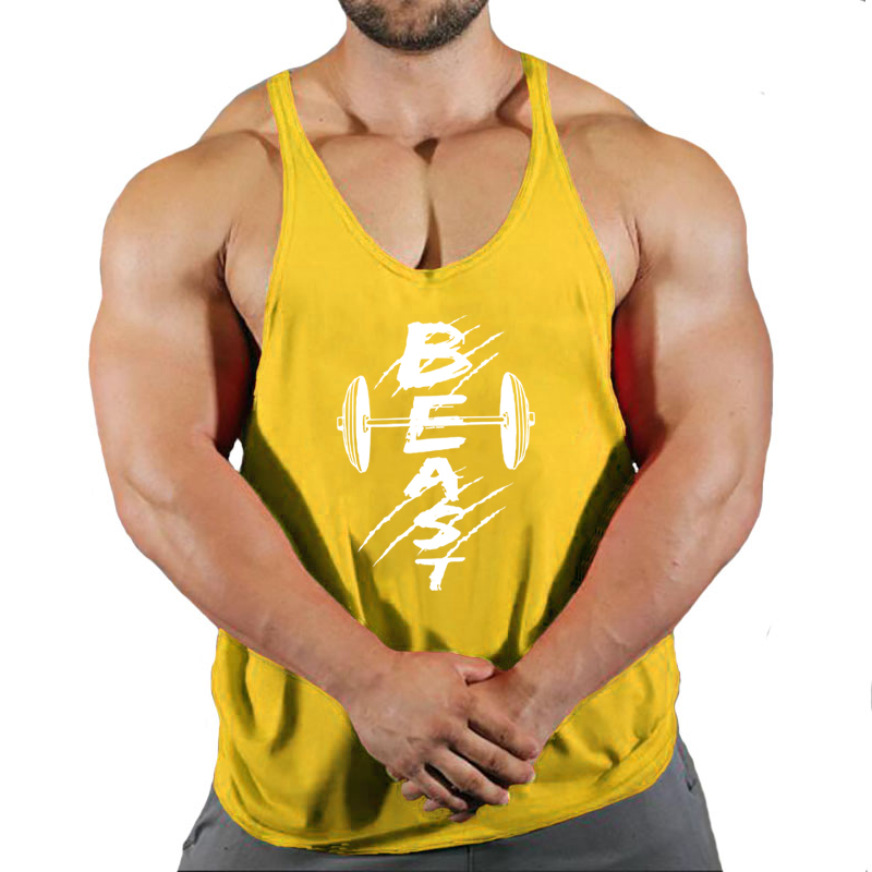 Tank Top kebugaran bermerek mu - Muscle Tee Workout ulasan dan harga